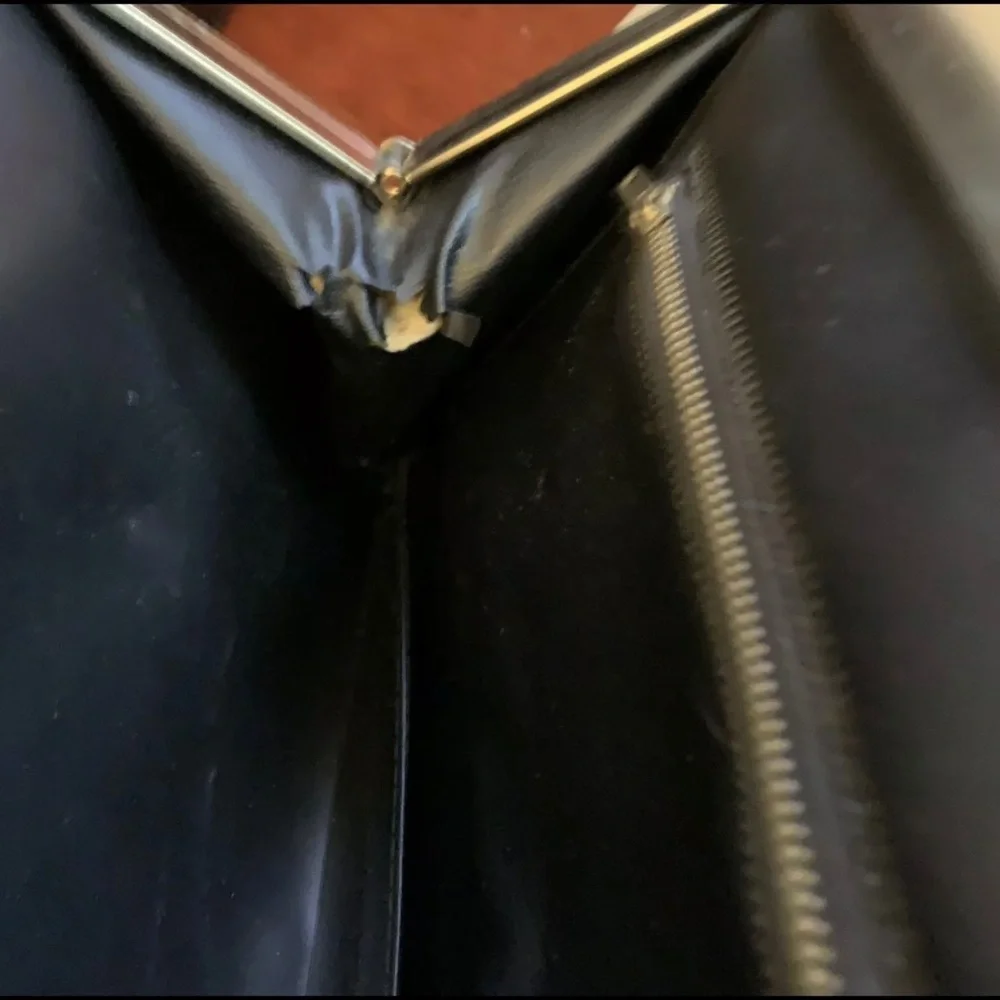 Vintage 1960s Carpet Bag Needlepoint Floral Handbag - Picture 9 of 11